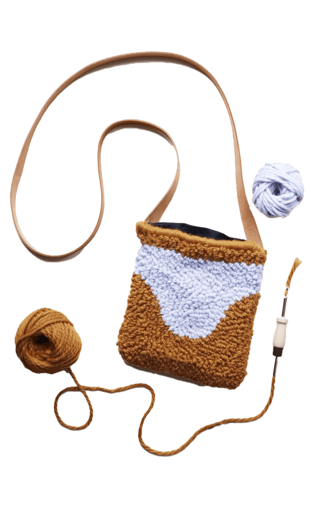 Punch Needle bag kit, british wool, Lavor Punch Needle Embroidery Tool, punch needle, lavor punch needle tool, punch needle tool, punch needle kit uk