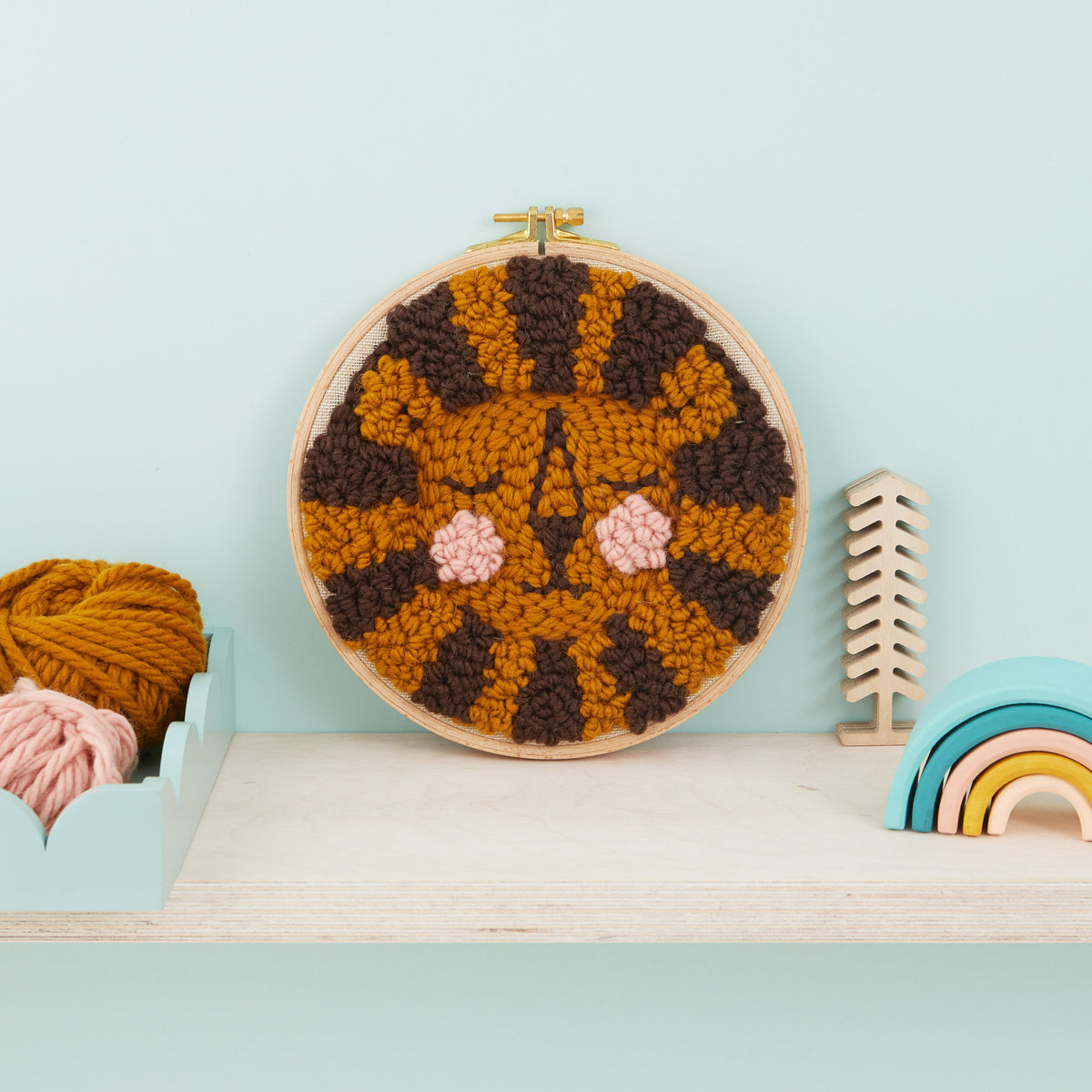 Punch Needle Kit for Beginners, Lion | The Modern Crafter