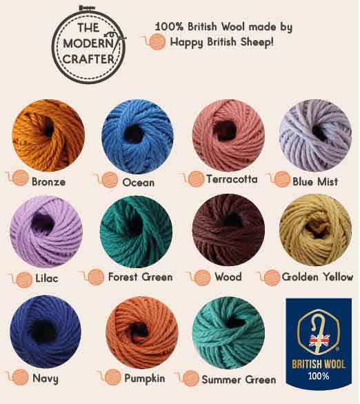 British Wool Punch Needle Bundles