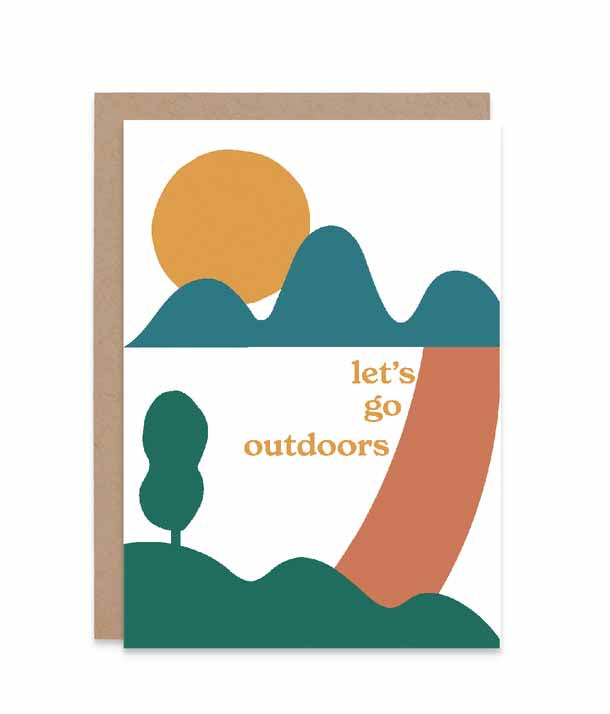 Let's Go Outdoors Card