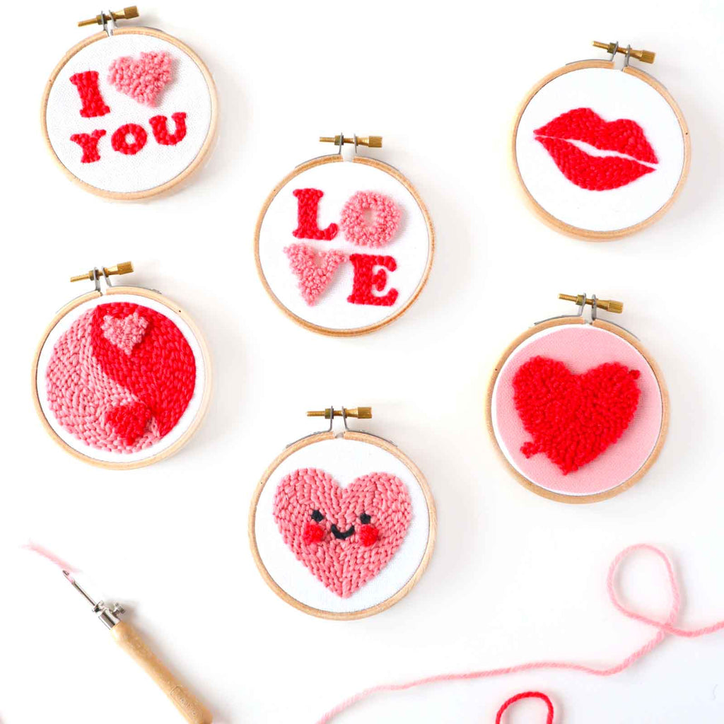 Valentines Punch Needle Workshop, Edinburgh, Thursday 12th February 2026, 6-8pm