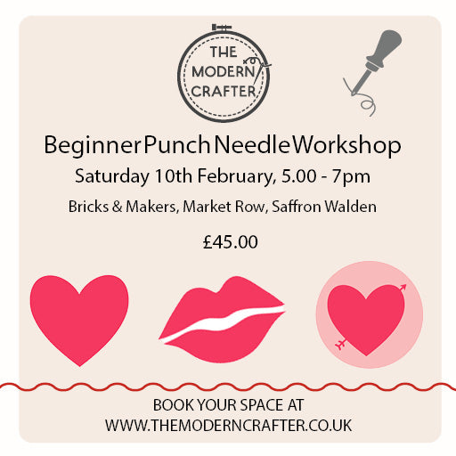 Valentines Punch Needle Workshop