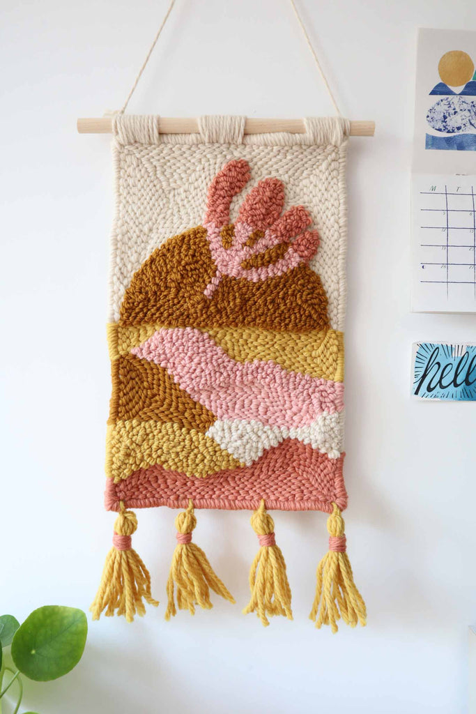 Punch Needle Wall Hanging