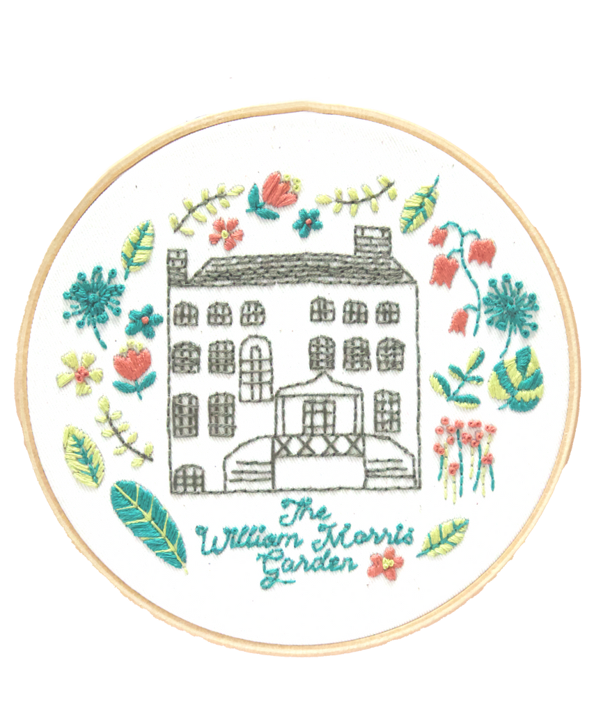 William Morris Garden Embroidery Kit