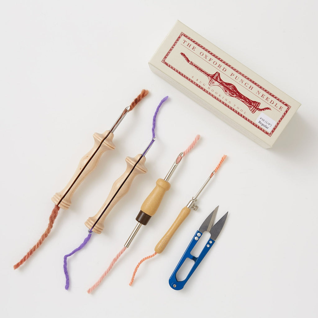 oxford punch needle, punch needle tool, punch needle kit, punch needle instruction